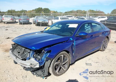 2018 Honda Accord Sport 2.0T из США, поврежденный, VIN 1HGCV2F34JA019918